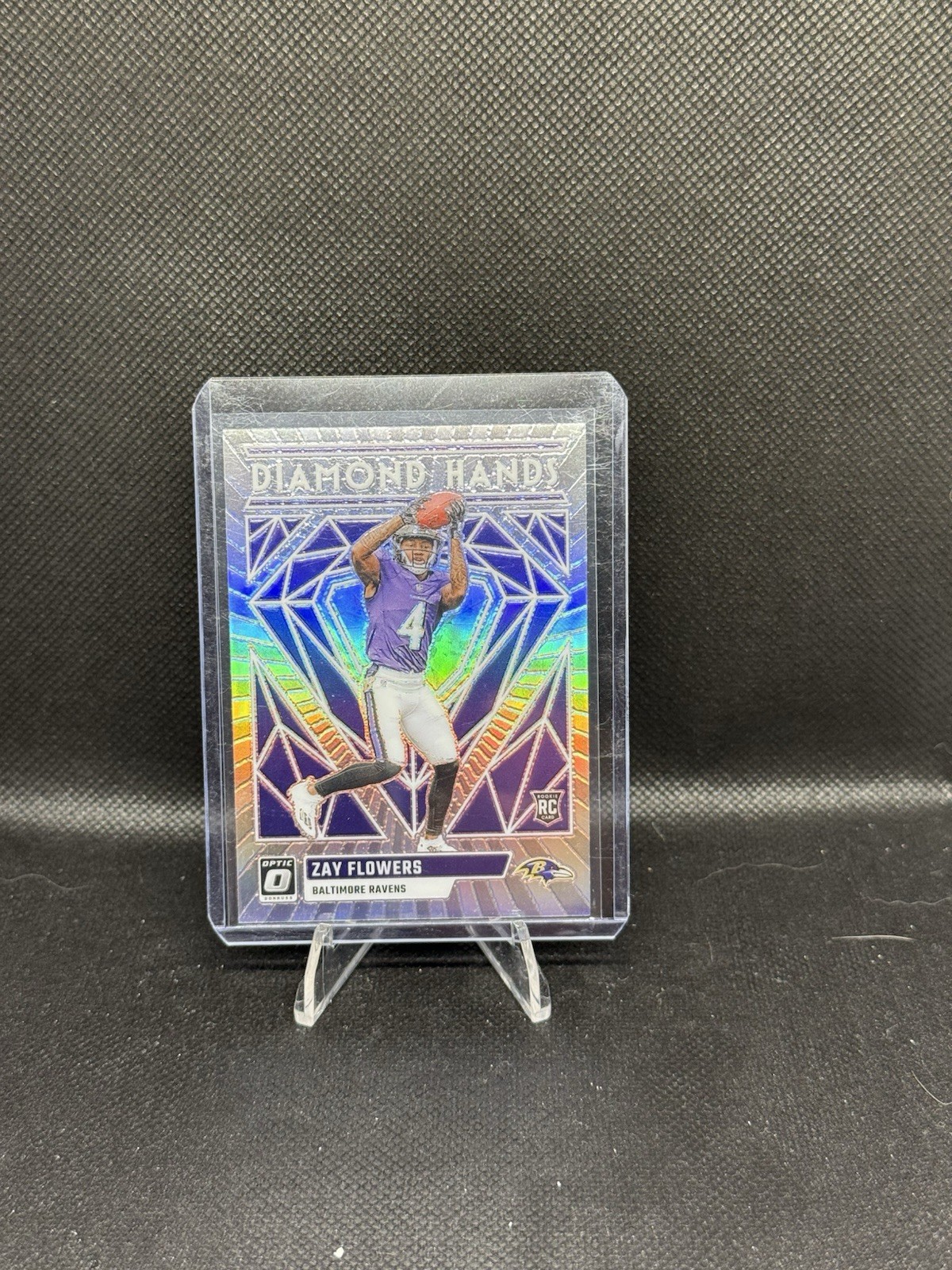 2023 Panini Donruss Optic - Diamond Hands #DH-ZF Zay Flowers (RC)