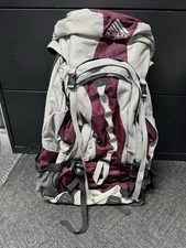Kelty Redcloud 5000 W's Hiking Backpack Wine and Grey Multi Compartments Clean
