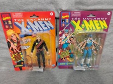 Marvel Legends The Uncanny X-Men Retro Longshot and Spiral New on Card