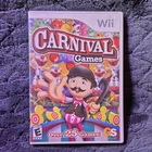 Carnival Games Nintendo Wii Arcade Multiplayer 2007 Manual Included