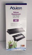 Aqueon Deluxe Aquarium LED light Full Hood 20" fit 10 and 20X gallon fish tanks