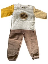 BORUSSIA DORTMUND Tuta Bambino Multicolore Cotone con Logo (IT 90, EU 86)