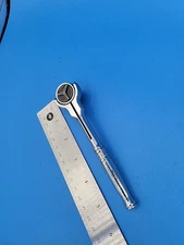 Snap-On Tools 1/4" Bit Drive Swivel Head Ratchet 5½" TNFM72 USA S-4-16 *READ