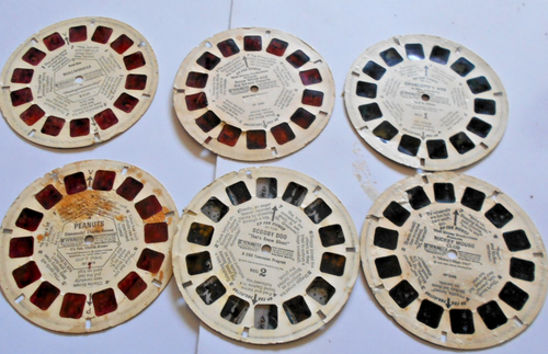 1980s 3D View-Master with 6 x 1980s REELS DISNEY & LOONEY TUNES - Foto 2 di 4