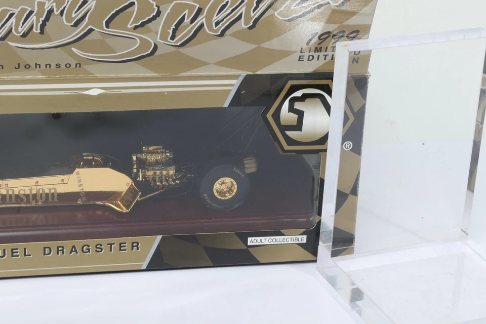 Matco Tools Winston Top Fuel Dragster 1:24 Racing Champions 24K Gold Plated - Image 3 of 4