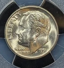 1951-S Roosevelt Dime PCGS MS/66 FB Tough In Full Band Very Clean 100% White Gem