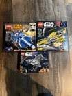 lego star wars lot of 3 new sealed sets