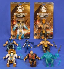 MORTAL KOMBAT X 8-FIGURE SET COMPLETE WITH SUB-ZERO CHASE FUNKO