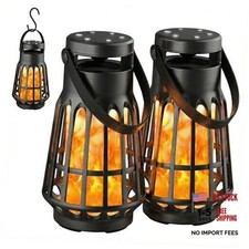 Outdoor Bluetooth Speaker with Flame Lights, Multi-Sync 200 Lantern Black 02