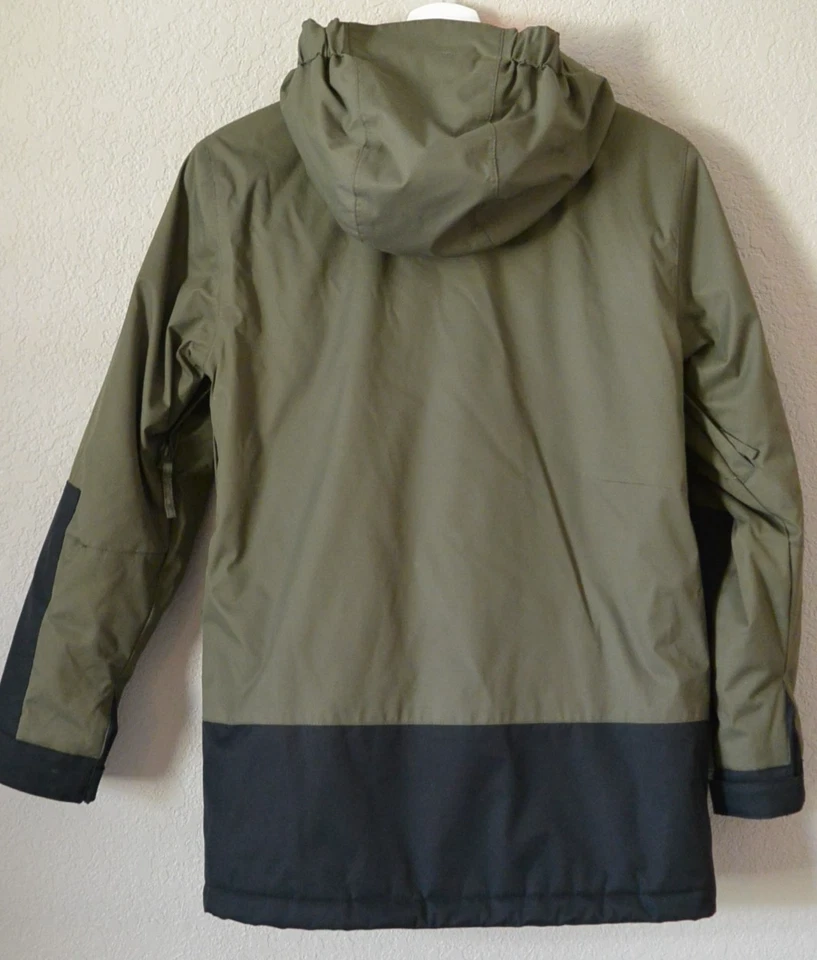 DC Shoes Anorak Chaqueta Caqui Verde Chaqueta Snowboard Esquí MED Talla 12 Longitud Media Foto 3 de 4