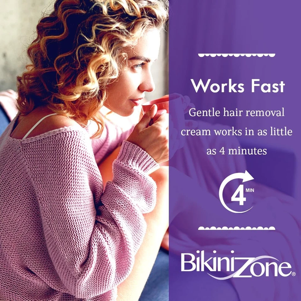 Crema depiladora para áreas íntimas, 2 OZ, paquete de 2 Foto 2 de 4