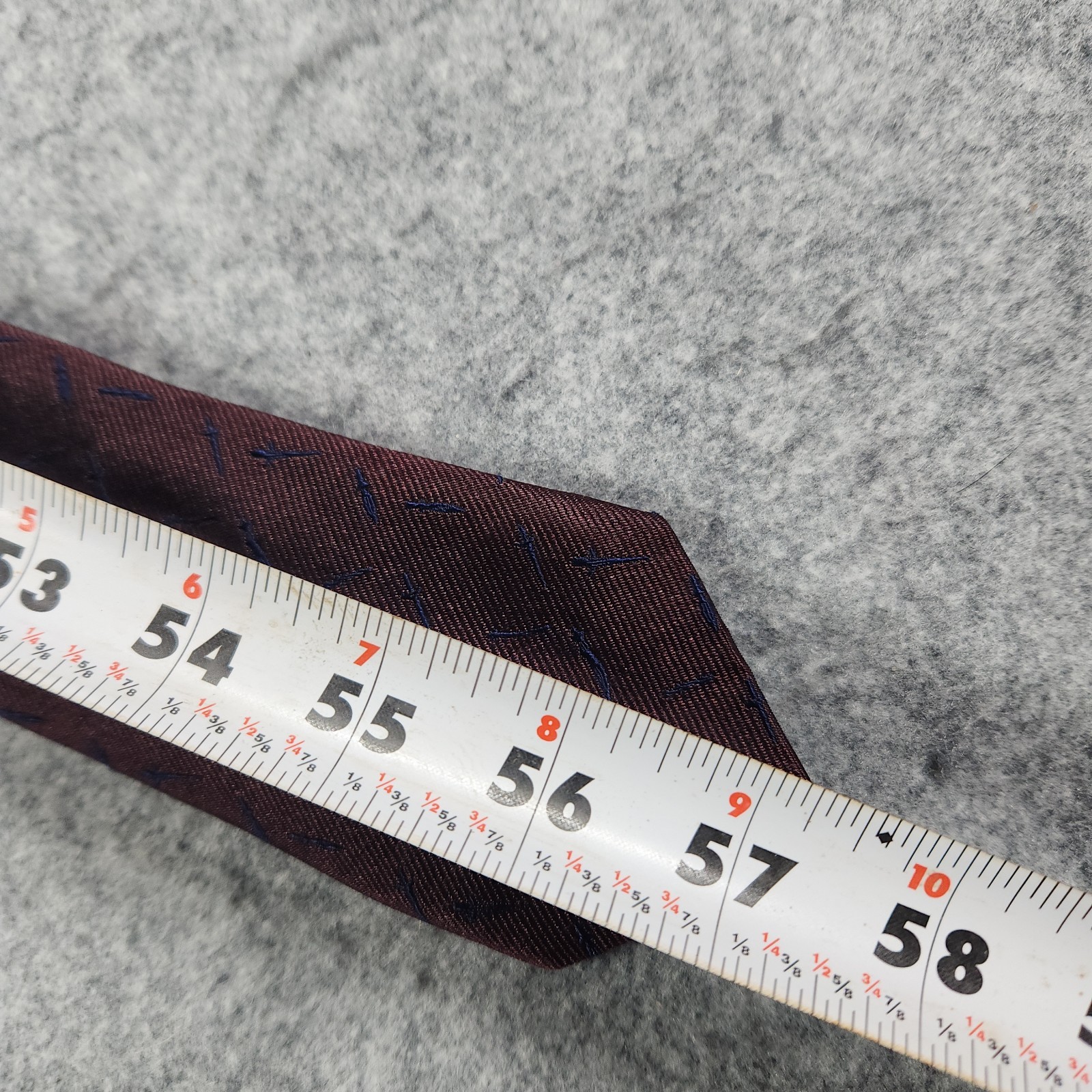 Rag & Bone HTF SWORD/Dagger Pattern Burgundy Blue… - image 4