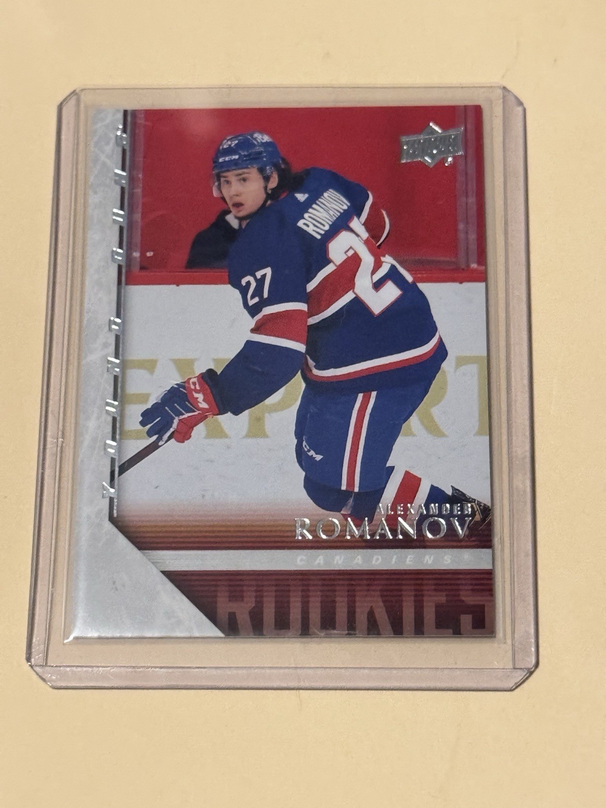 2020-21 UD Extended - 2005-06 UD Tribute Young Guns Alexander Romanov #T-80