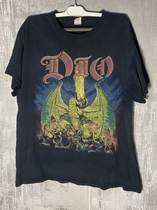 ミュージシャン 90s DIO dragon T-shirt dark gray Dio Killing the Dragon Shirt | eBay