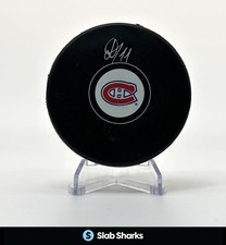 IVAN DEMIDOV MONTREAL CANADIENS AUTOGRAPHED HOCKEY PUCK AJ MEMORABLE COA AUTO