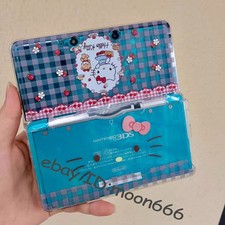 Hot Cute Blue Hello Kitty Strawberry Picnic Case for Nintendo series-Cover Shell