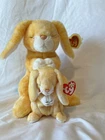 "RARE" Vintage 2001 Ty Beanie Buddy & Baby GRACE The Praying Bunny Lot - MWMTs