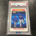 1991 Score #417 Nolan Ryan PSA 8 NM-Mint Texas Rangers HOF Astros Mets Card 300W