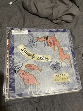 (BLUE) SIGNED BY FULL BAND, Speedy Ortiz, Major Arcana RARE