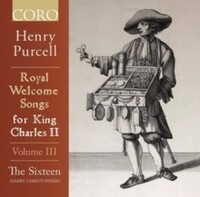 Sixteen/Christophers - Purcell Royal Welcome Vol. 3 - Cd - F4Z