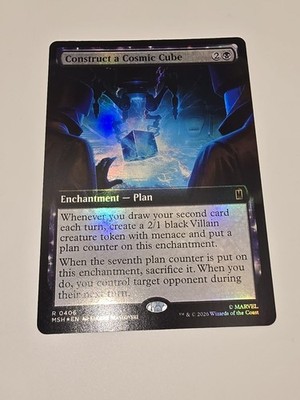Construct a Cosmic Cube (Extended Art) Marvel Super Heroes Foil