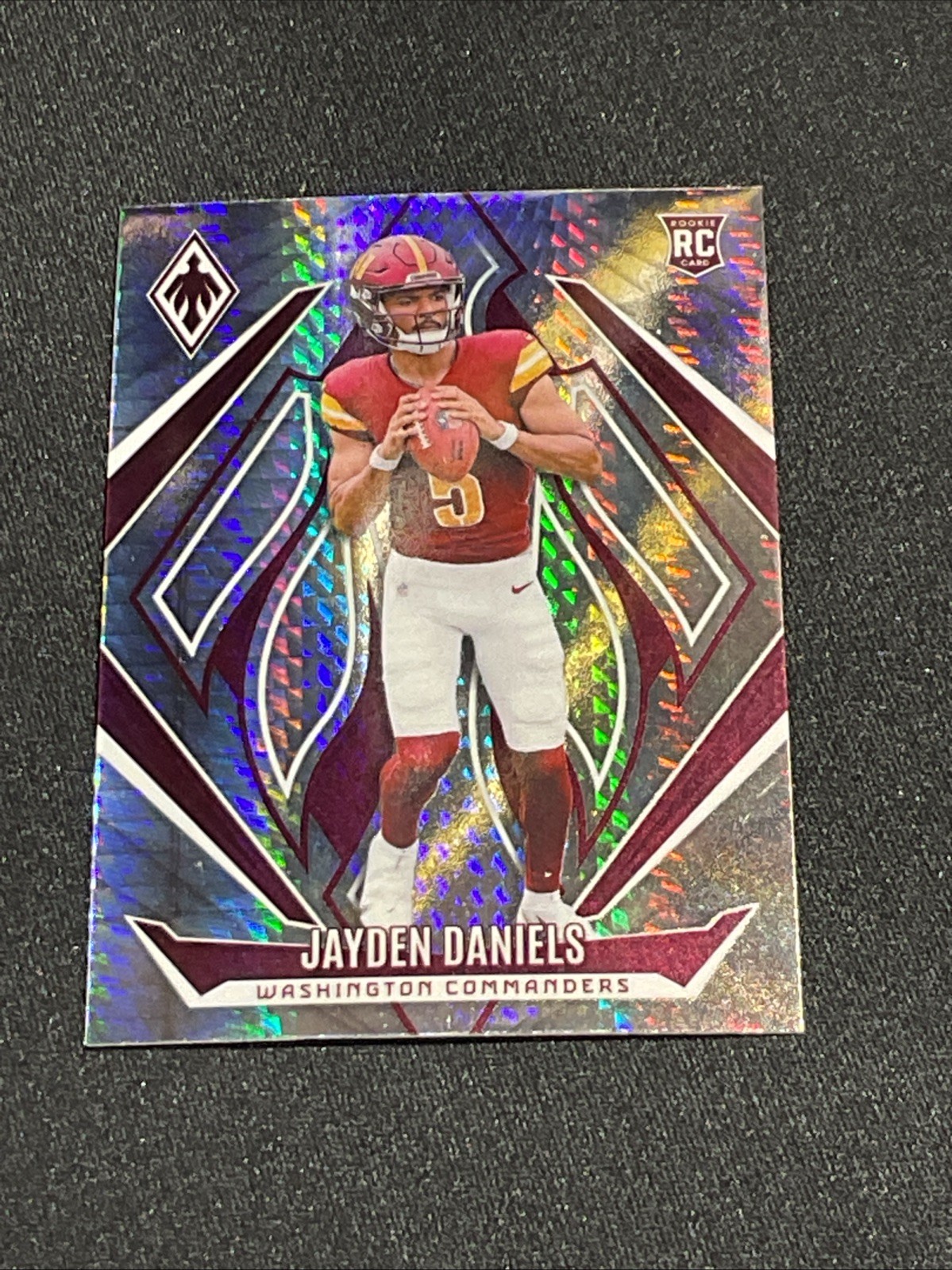 2024 Panini Phoenix Jayden Daniels RC Hyper Rookie #198 🔥B120