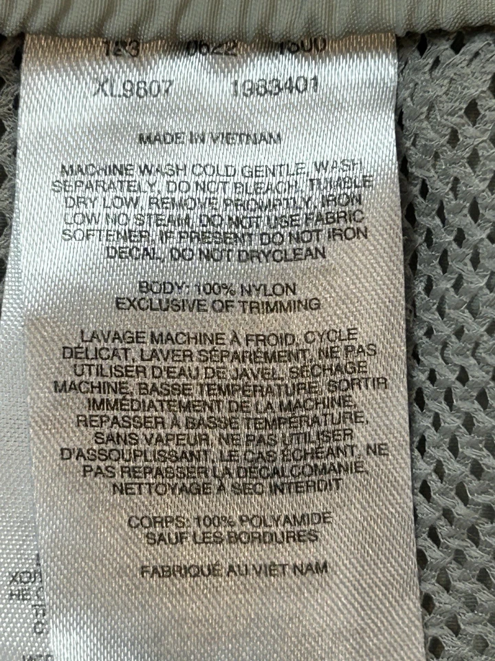 Pantalones cargo de senderismo Columbia para mujer XL caqui nailon ligeros con cordón relajado Foto 4 de 4