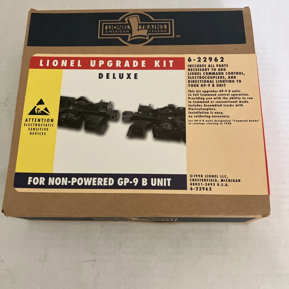 Sealed Case of 3 Lionel 6-22962 Deluxe GP-9 Upgrade Kit Sealed NOS NIB - Image 3 of 4