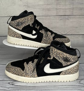 jordan 1 mid se leopard