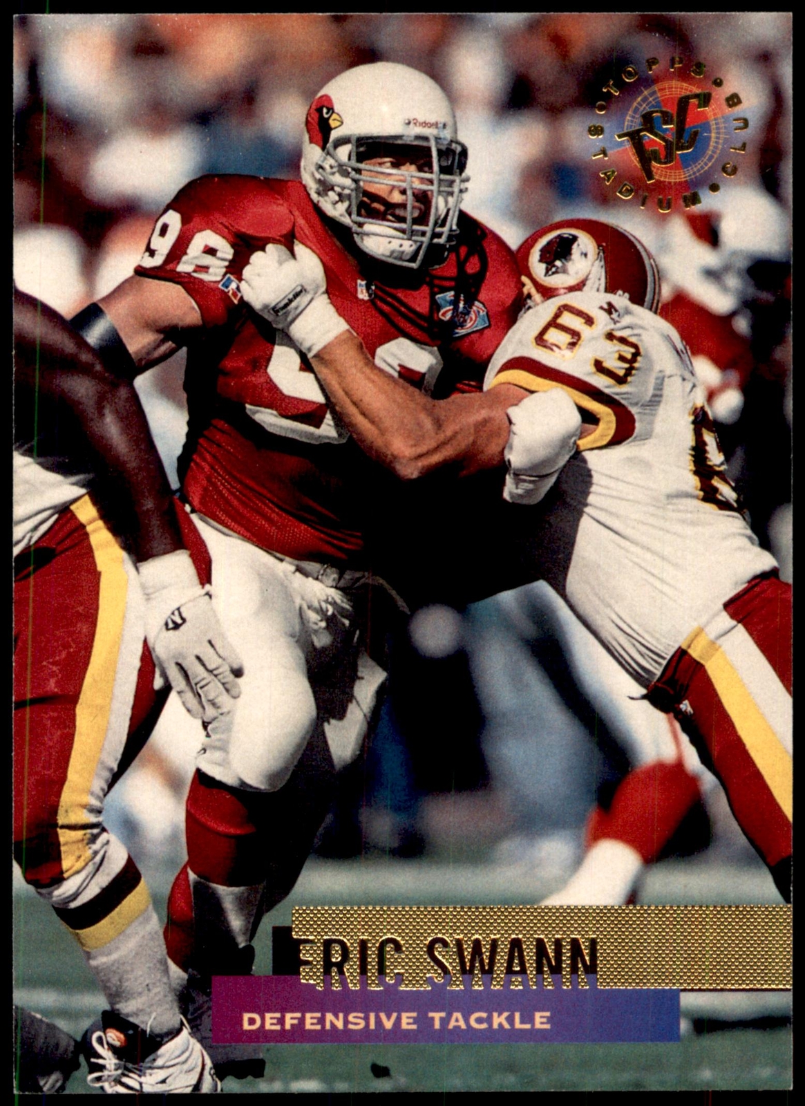 Eric Swann #381 1995 Stadium Club