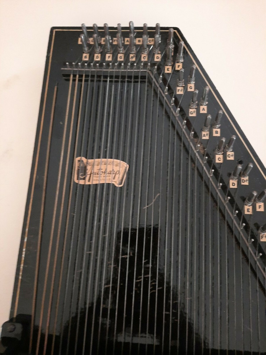 Vintage Autoharp Oscar Schmidt International 36 Strings with