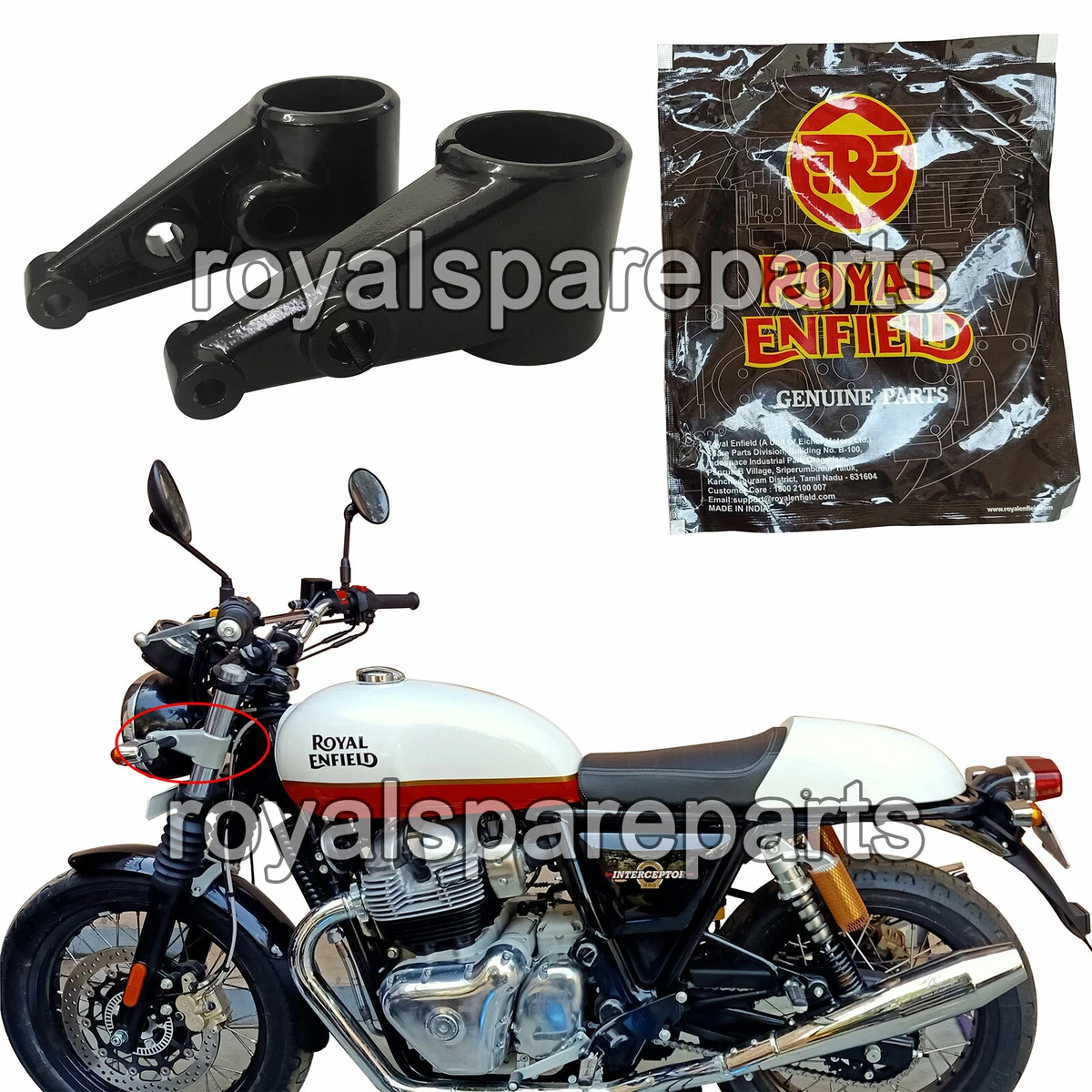 Royal enfield continental gt custom best sale parts