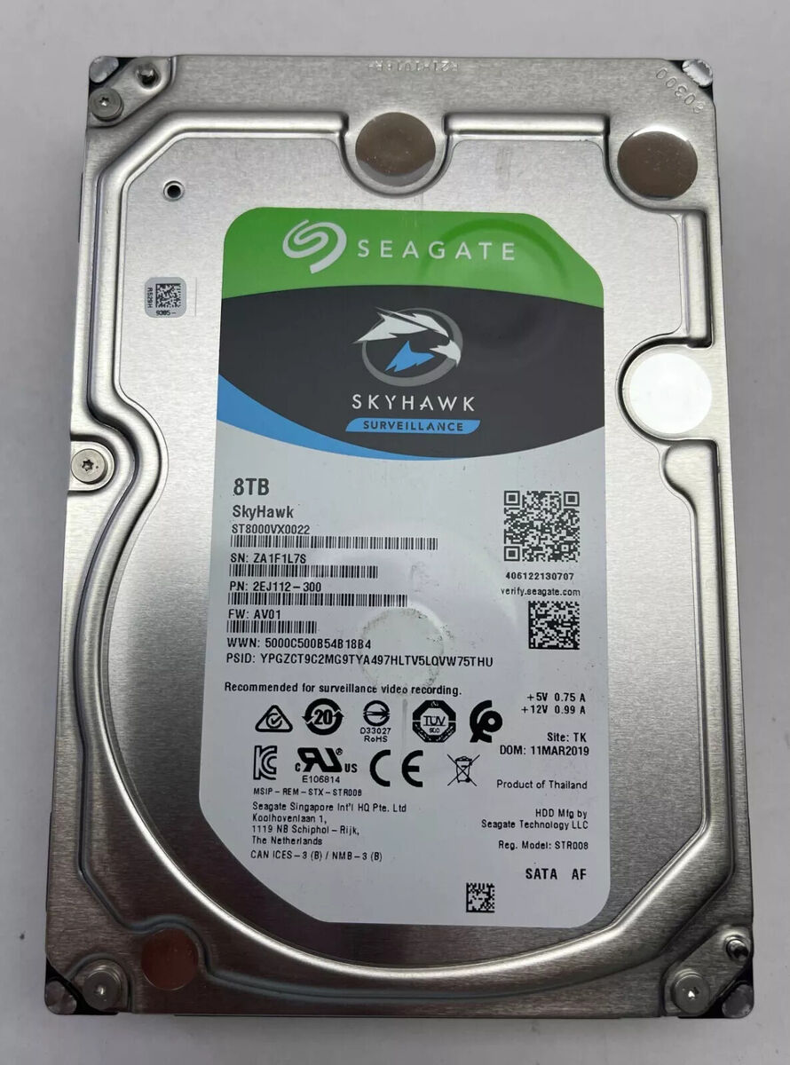 Seagate SkyHawk 7.8TB Internal 3.5 Seagate SkyHawk 7.8TB Internal 3.5
