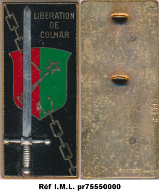 LIBERATION de COLMAR, EOR COET, glatter Rücken, 2 Brücken, Fraisse 2990 (7109)