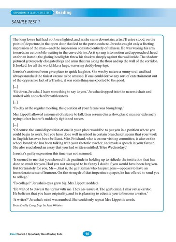 Excel Opportunity Class ( OC ) Reading Tests Years 3-4 2022 New Edition - Picture 5 of 12