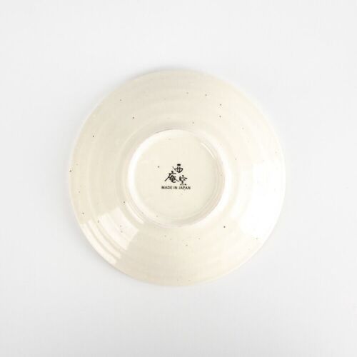 Mino ware Japanese sarving plate set of 5 Four seasons in Japan 5.11in White - Picture 8 of 9