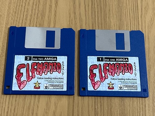 Rare Amiga Elfmania Vintage 1994 Game - Boxed & Working -👽👾Retro Gift Idea👾👽 - Afbeelding 18 van 24