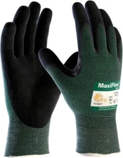 ATG 34-8743/L MaxiFlex Cut - Black Micro-Foam Coated Palm 12 Pair Per Box ﻿