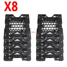 8Pcs 2.5 / 3.5 to 5.25 Drive Bay Computer Case Adapter HDD Mounting Bracket SSD