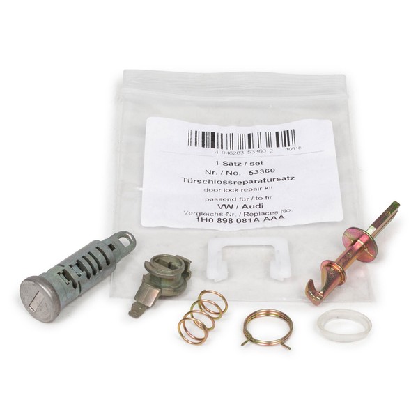 Aic SchließZylinder TüRschloß FüR Vw Golf 3 Polo Ibiza System B Vorne 1H0898081A-image