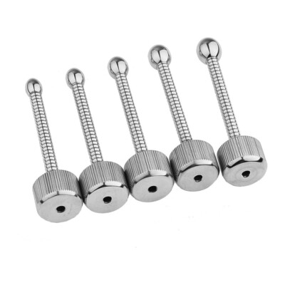 Dilator Plug mit Gewinde Kopf und Kugel Harnröhrendehner Dilatorstab Röhre