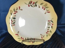 Better Homes and Gardens Tuscan Retreat 11 1/4” Dinner Plate Scalloped MINT