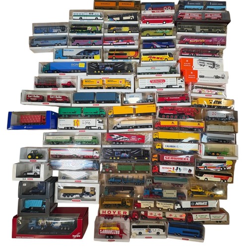 LOT DE DEUX Vehicules Wiking Mercedes Bus Et Camion West Germany EUR 16