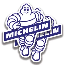 MICHELIN MAN DECAL 2 Stickers Bogo Car Bumper Truck