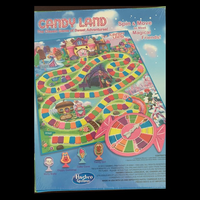 Hasbro Candy Land The Classic game of Sweet Adventures Sealed In Box Ages 3+ eBay