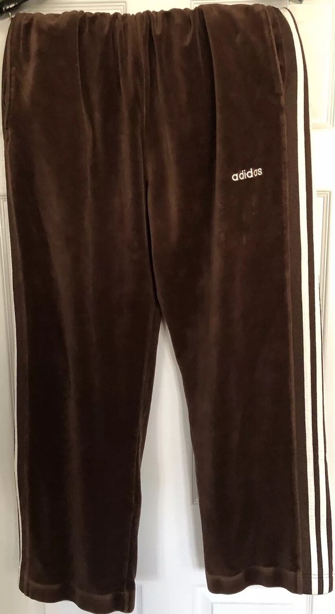 adidas beckenbauer velour pants