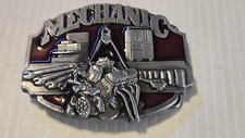 PROFESSIONAL CAR AUTO MECHANIC Metal Belt Buckle