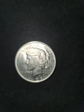 1923 Peace Silver Dollar (AU)-Buy 3 coins at $219--