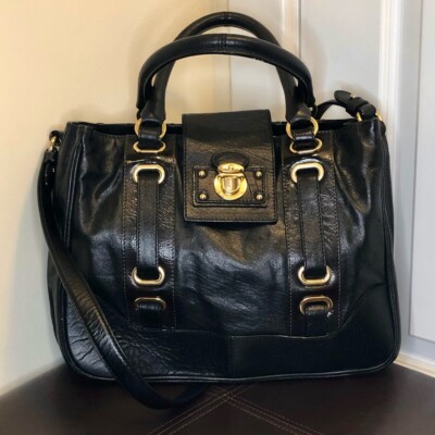 Marc Jacobs Black and Gold Accent Strap Marc Jacobs | Bags | Marc Jacobs Black Calfskin Shoulder Bag  main image 2