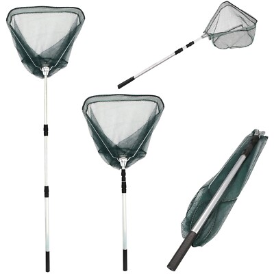 Fischernetz Teich Schwimmbad Reiniger Laubsammler Entferner Skimmer Handgerät
